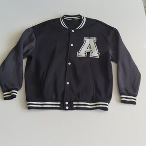 DeFacto Mens Black & White Jacket